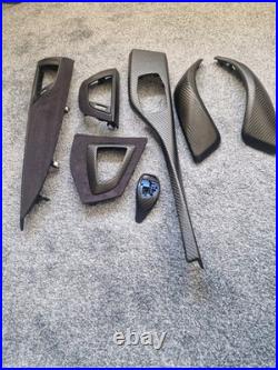 Bmw F21/F22/ Interior trims. Genuine 9002 Alcantara/ 3D Carbon Fiber