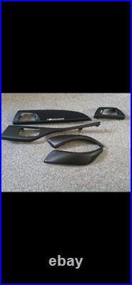 Bmw F21/F22/Interior trims. Wrap With 99. % Black Alcantara/3D Carbon Fiber