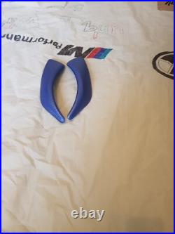Bmw F22/F23 Interior trims. Wrap with 3D Carbon fiber. 3D black/blue Carbon