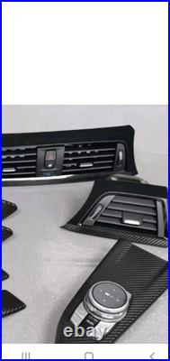 Bmw F30/F31/F32/F34/F36/F80/F82 Interior trims. Alcantara/ 3D Carbon Fiber