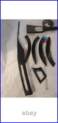 Bmw F30/f31/f80 Interior trims. Wrap with 3D Carbon fiber/99% Alcantara