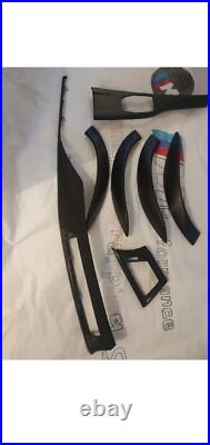 Bmw F30/f31/f80 Interior trims. Wrap with 3D Carbon fiber/99% Alcantara