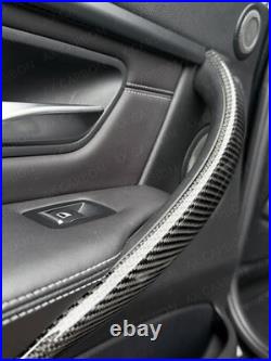 Bmw Genuine Carbon Fibre Interior Door Handle Cover Trims 3 Series F30 F31
