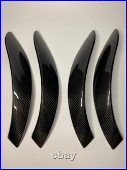 Bmw Genuine Carbon Fibre Interior Door Handle Cover Trims 3 Series F30 F31 F80