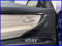 Bmw Genuine Carbon Fibre Interior Door Handle Cover Trims 4 Series F36 + M3 F80
