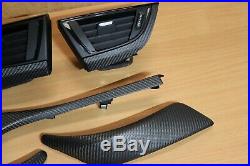 Bmw M2 F22 F23 F87 Carbon Fiber Dashboard Console Vent Door Card Interior Trim