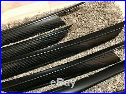 Bmw X5 E70 4d Black Carbon & Black Matt Fiber Wrapped Interior Trim Set