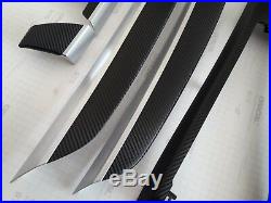 Bmw X5 E70 Black Carbon Fiber Wrapped Interior Trim Set