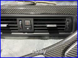 Bmw f10 f11 5 series carbon fiber interior trims set Carbon Skinning Service