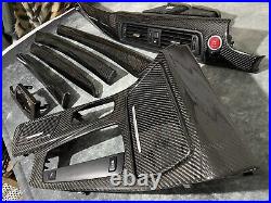 Bmw f10 f11 carbon fiber interior trims set