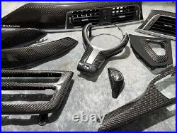 Bmw f3x f32 f30 f36 carbon fiber interior Carbon Skinning Service