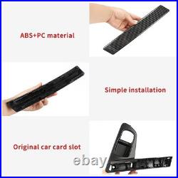 Car Carbon Fiber Interior Door Handles Base Interior Door Handle Cover