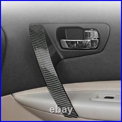 Car Carbon Fiber Interior Door Handles Base Interior Door Handle Cover
