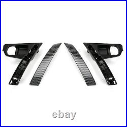 Car Carbon Fiber Interior Door Handles Base Interior Door Handle Cover