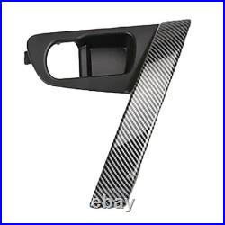 Car Carbon Fiber Interior Door Handles Base Interior Door Handle Cover