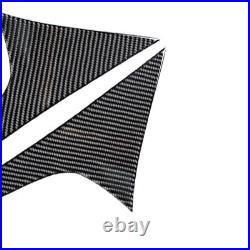 Car Dash Carbon Fiber Trim Interior Sticker For Ford Mustang Mach-E 2021-22 50PC