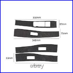 Car Dash Carbon Fiber Trim Interior Sticker For Ford Mustang Mach-E 2021-22 50PC