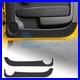 Car Door Anti-Kick Stickers Carbon Fiber for FIAT 500 08-24 Abarth 595 695 12-24