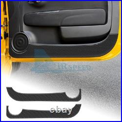 Car Door Anti-Kick Stickers Carbon Fiber for FIAT 500 08-24 Abarth 595 695 12-24