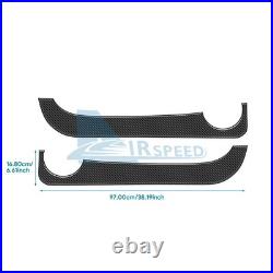 Car Door Anti-Kick Stickers Carbon Fiber for FIAT 500 08-24 Abarth 595 695 12-24