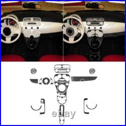 Car Interior Carbon Fiber Sticker Gear Air Outlet Decoration Accessories