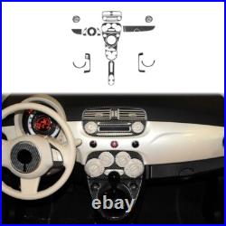Car Interior Carbon Fiber Sticker Gear Air Outlet Decoration Accessories