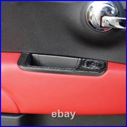 Car Interior Carbon Fiber Sticker Gear Air Outlet Decoration Accessories