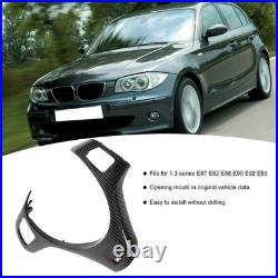 Car Interior Decor Trim Carbon Fiber Steering Wheel Cover Modified Lower Trim