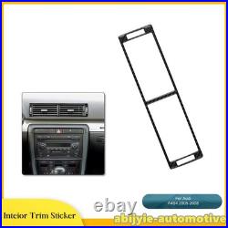 Car Interior Full Set Trim Carbon Fiber Sticker For Audi A4 S line 2005-2007