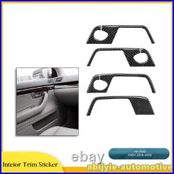 Car Interior Full Set Trim Carbon Fiber Sticker For Audi A4 S line 2005-2007