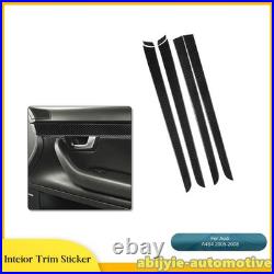 Car Interior Full Set Trim Carbon Fiber Sticker For Audi A4 S line 2005-2007