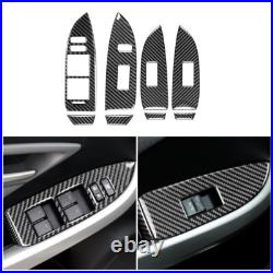 Car Interior Kit Trim Carbon Fiber Look Sticker For Toyota Prius 2012-2015