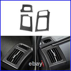 Car Interior Kit Trim Carbon Fiber Look Sticker For Toyota Prius 2012-2015