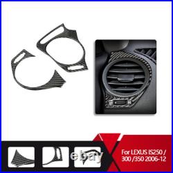 Car Interior Set Trim For Lexus IS 250 350 2009-2012 Carbon Fiber Sticker