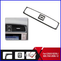 Car Interior Set Trim For Lexus IS 250 350 2009-2012 Carbon Fiber Sticker
