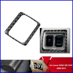 Car Interior Set Trim For Lexus IS 250 350 2009-2012 Carbon Fiber Sticker