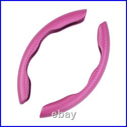 Car Steering Wheel Booster Non-Slip Cover Carbon Fiber Style Universalessory Yw