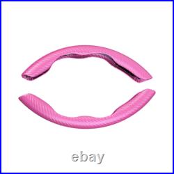 Car Steering Wheel Booster Non-Slip Cover Carbon Fiber Style Universalessory Yw