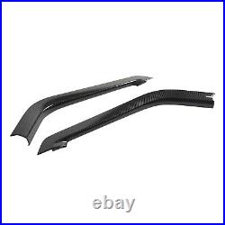 Carbon Fiber ABS Interior Center Trim Cover Set For Range Rover Sport 2014-17