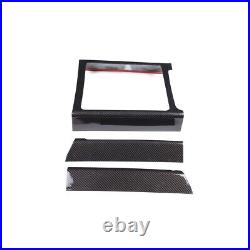 Carbon Fiber ABS Interior Gear Shift Side Frame Trim For Hummer H2 2003-2007