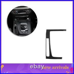 Carbon Fiber Black Car Interior Full Kit Trim Sticker For Audi Q5 2018-2020