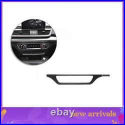 Carbon Fiber Black Car Interior Full Kit Trim Sticker For Audi Q5 2018-2020