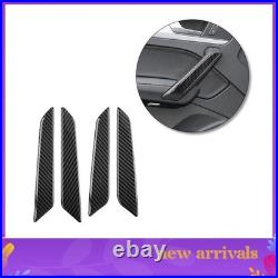 Carbon Fiber Black Car Interior Full Kit Trim Sticker For Audi Q5 2018-2020