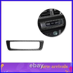 Carbon Fiber Black Car Interior Full Kit Trim Sticker For Audi Q5 2018-2020