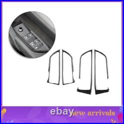 Carbon Fiber Black Car Interior Full Kit Trim Sticker For Audi Q5 2018-2020