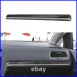 Carbon Fiber Black Car Interior Trim Set Sticker For VW Golf 7 GTI MK7 2018-2019