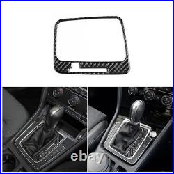 Carbon Fiber Black Car Interior Trim Set Sticker For VW Golf 7 GTI MK7 2018-2019