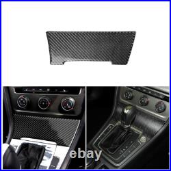 Carbon Fiber Black Car Interior Trim Set Sticker For VW Golf 7 GTI MK7 2018-2019