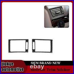 Carbon Fiber Black Full Interior Set Cover Trim For Audi A4 S line 2005-2007