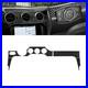 Carbon Fiber Car Interior Dashboard Panel Cover Trim For Ford Mustang 15-19